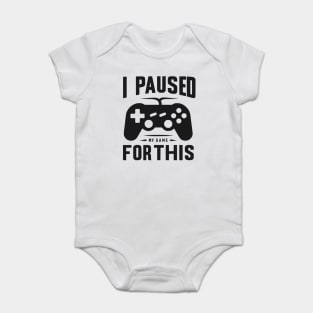 I Paused My Game for This Baby Bodysuit